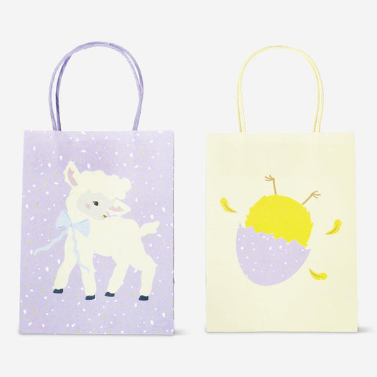 Giftbag Paper Easter 2 Pcs 15 X 20 Cm