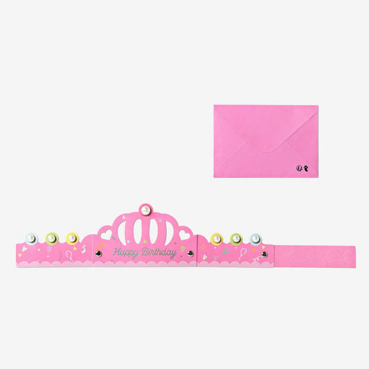 Card W Envelope Crown (In)