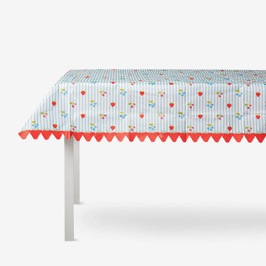 Tablecloth Paper Picnic Berries 120X180C