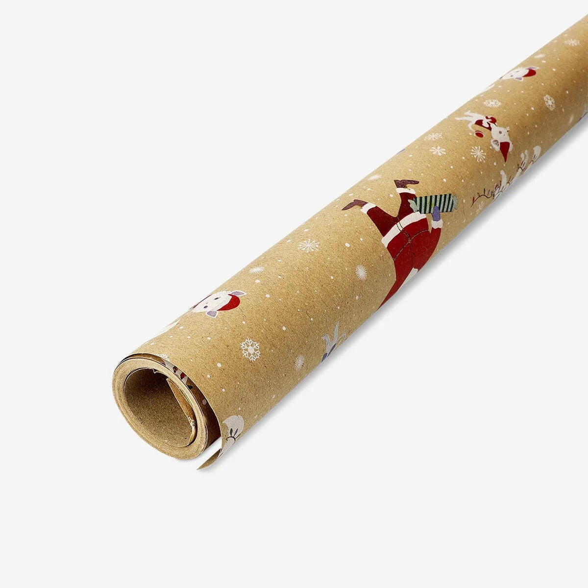 Wrappaper Crft Santa Bring Gift 400X70Cm