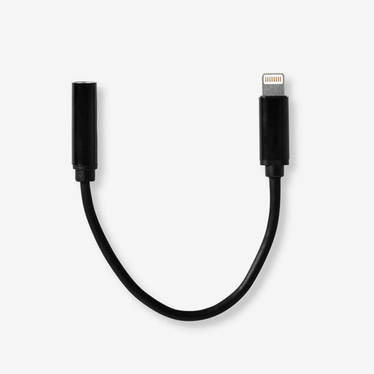 Adaptor Lightning To Jack With Bluetooth Black